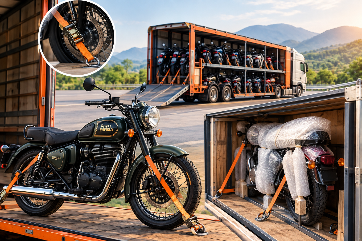 Royal Enfield Bike Transport Guide